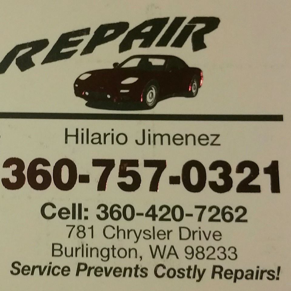 Jimenez Auto Repair Burlington, WA Skagit Directory