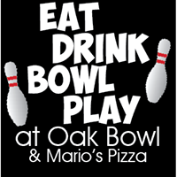 Oak Bowl & Mario's Pizza logo