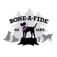 Bone-A-Fide Dog Ranch logo