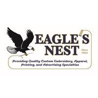 Eagle's Nest Custom Embroidery logo