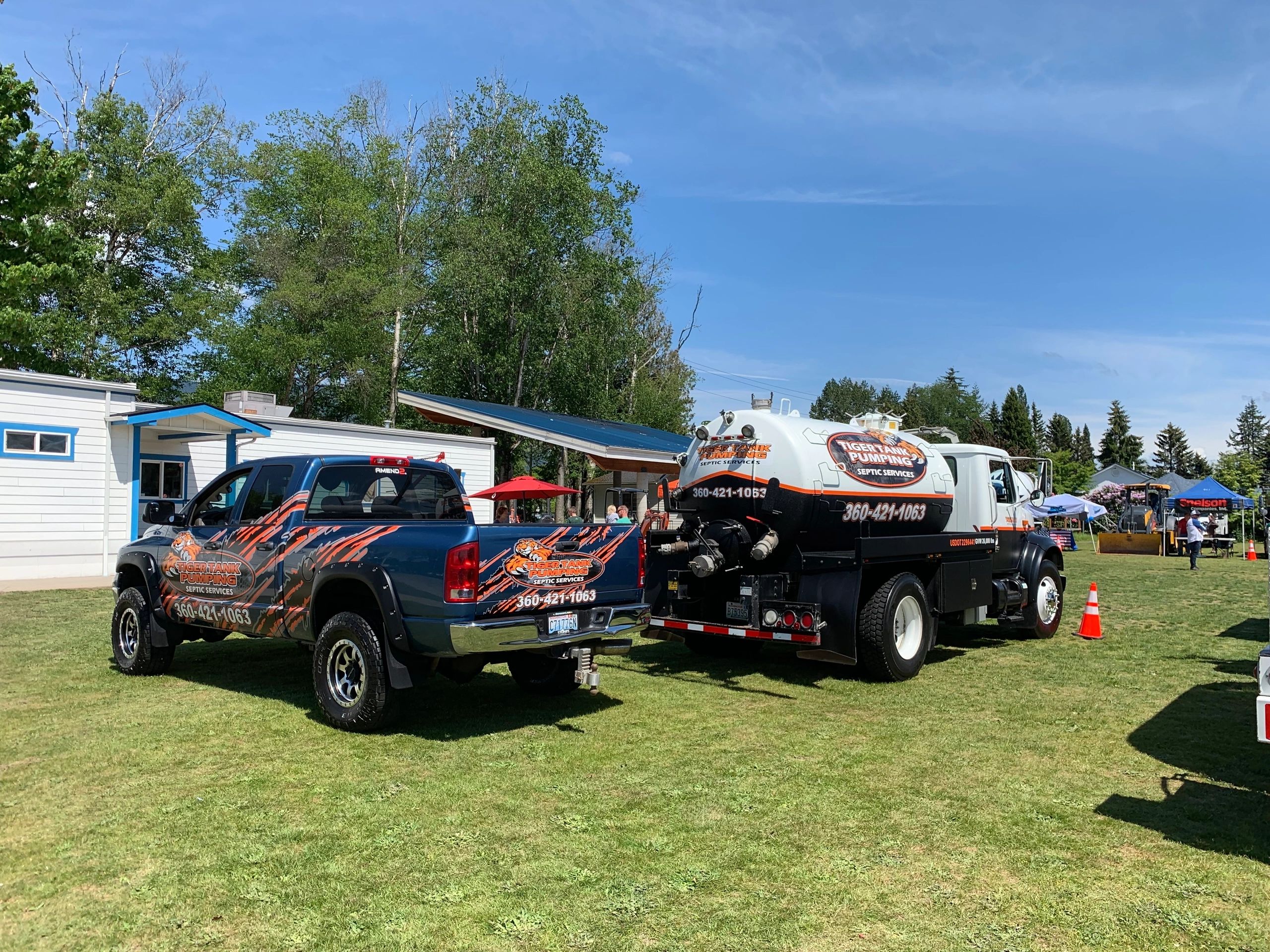 Tiger Tank Pumping logo