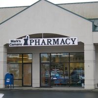 Mark's Camano Pharmacy logo