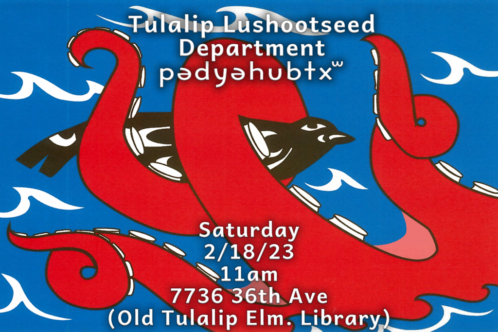 Tulalip Lushootseed Dept logo