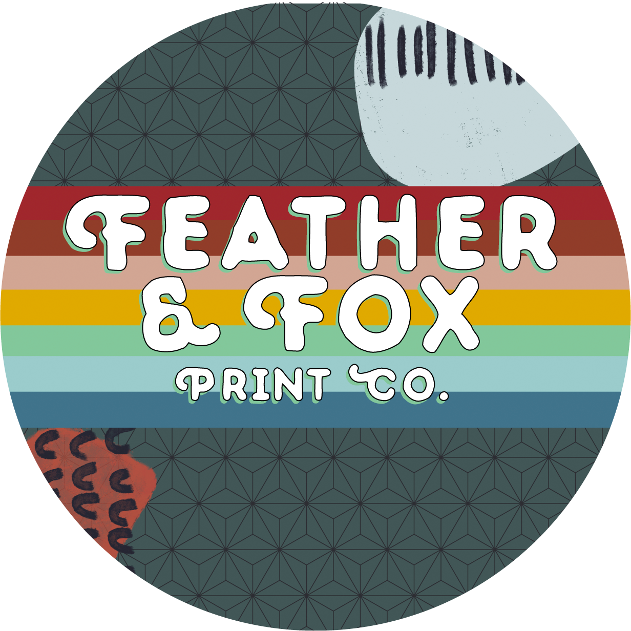 Feather & Fox Print Co. logo