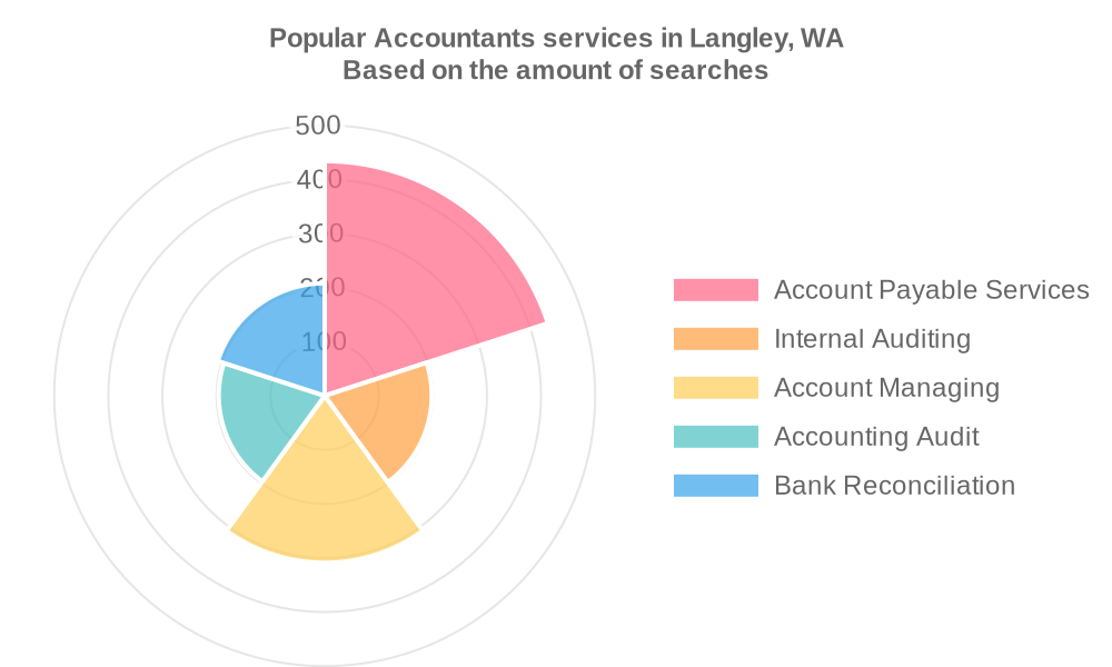 Popular services provided by accountants in Langley, WA