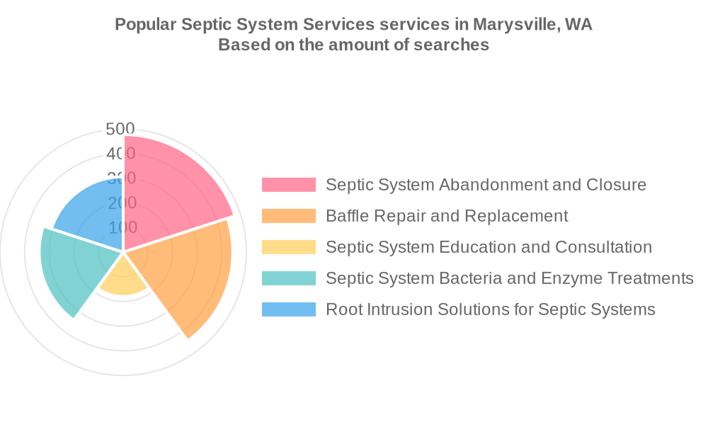 Popular services provided by septic system services in Marysville, WA