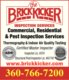 Print Ad of Brickkicker Inspection Services