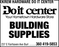 Print Ad of Ekrem Hardware Do It Center