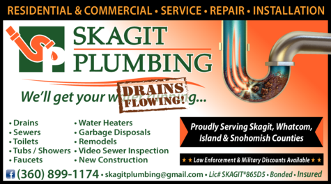 Print Ad of Skagit Plumbing