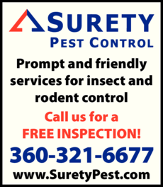 Print Ad of Surety Pest Control