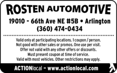 Print Ad of Rosten Automotive