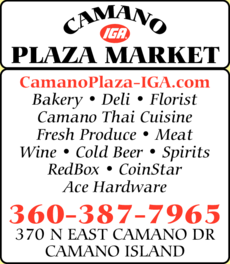 Print Ad of Camano Plaza Market Iga