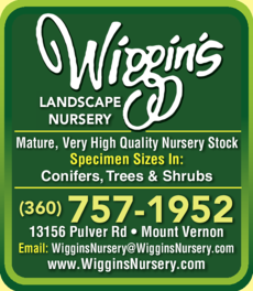 Print Ad of Wiggin's Landscape Nursery