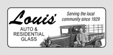 Print Ad of Louis Auto & Residential Glass