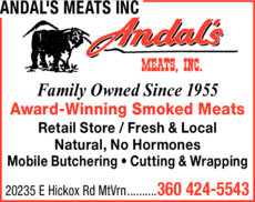 Print Ad of Andal's Meats Inc