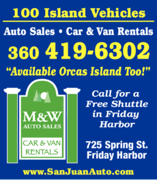 Print Ad of M & W Auto Sales & Rentals Inc