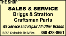 Print Ad of The Shop