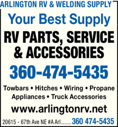 Print Ad of Arlington Rv & Welding Supply