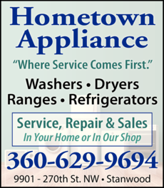 Print Ad of Hometown Appliance