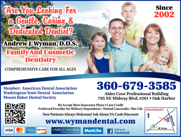 Print Ad of Wyman Andrew J Dds