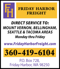 Print Ad of Friday Harbor Freight