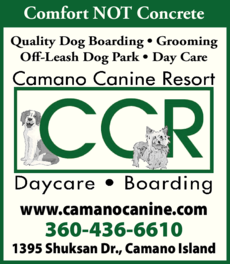 Print Ad of Camano Canine Resort
