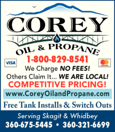 Print Ad of Corey Oil & Propane