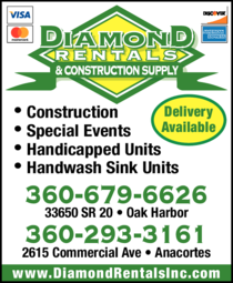 Print Ad of Diamond Rentals & Construction Supply