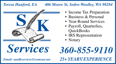 Print Ad of S & K Services