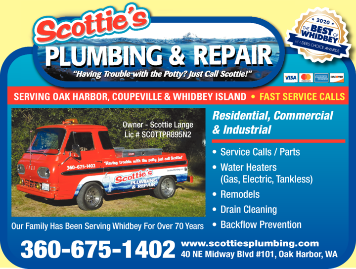 Print Ad of Scottie's Plumbing & Repair