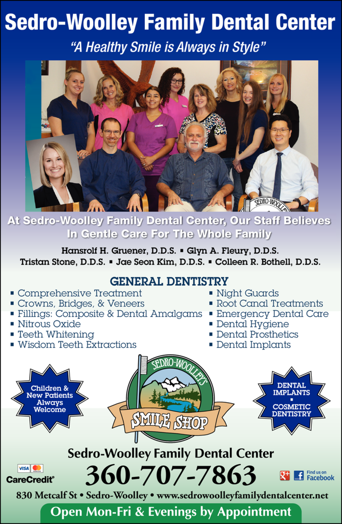 Print Ad of Sedro-Woolley Family Dental Center