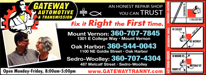Print Ad of Gateway Automotive & Transmission