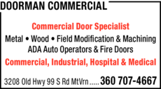 Print Ad of Doorman Commercial