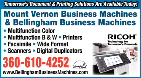 Print Ad of Mount Vernon Business Machines