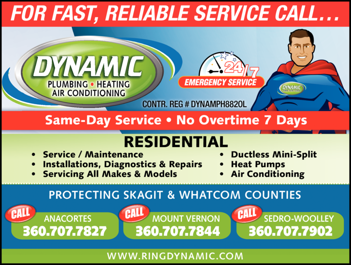 Print Ad of Dynamic Plumbing & Heating Llc