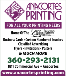 Print Ad of Anacortes Printing & Signs
