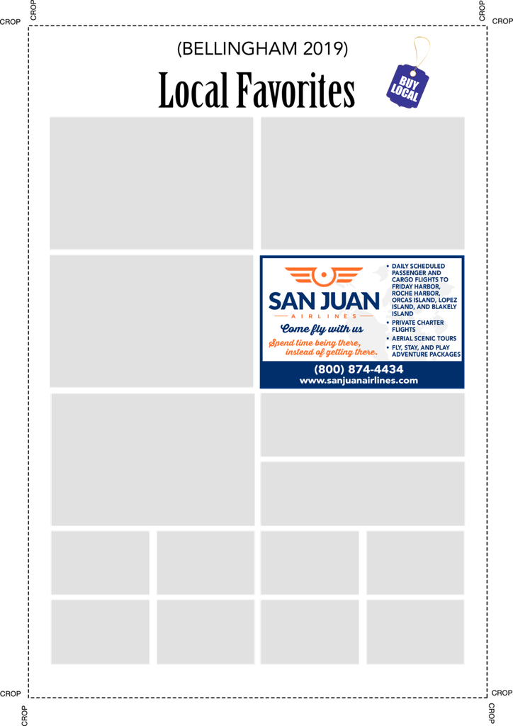 Print Ad of San Juan Airlines