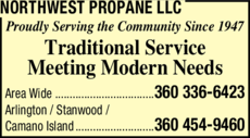Print Ad of Northwest Propane Llc