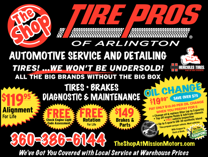 Print Ad of The Shop Tire Pros