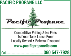 Print Ad of Pacific Propane Llc