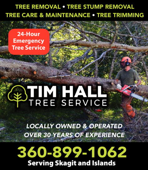 Print Ad of Tim Hall Tree Service