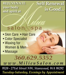 Print Ad of Milieu Salon