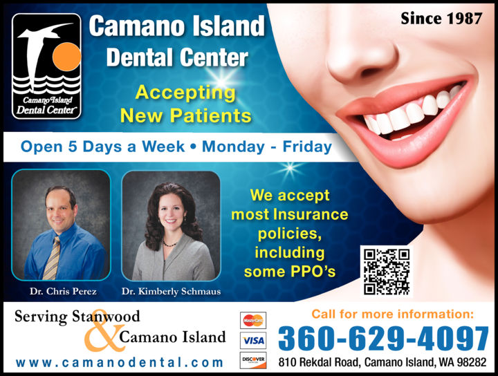 Print Ad of Camano Island Dental Center
