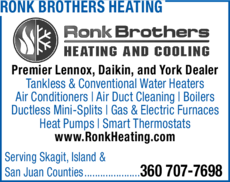 Print Ad of Ronk Brothers Heating
