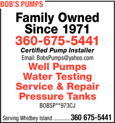 Print Ad of Bob's Pumps