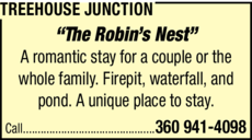 Print Ad of Treehouse Junction