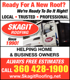 Print Ad of Skagit Roofing Llc