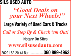 Print Ad of Sils Used Auto