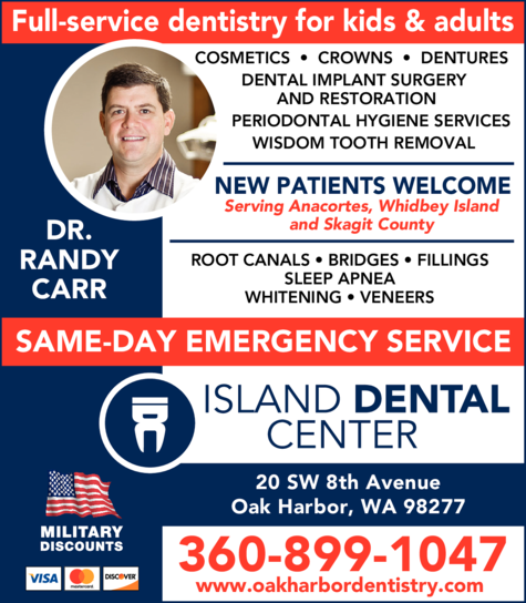 Print Ad of Island Dental Center