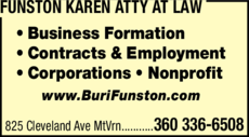 Print Ad of Funston Karen Atty At Law